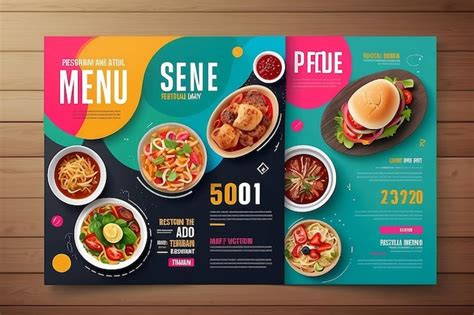 Premium Photo | Abstract Restaurant Flyer Design Template restaurant menu and flyer design ...