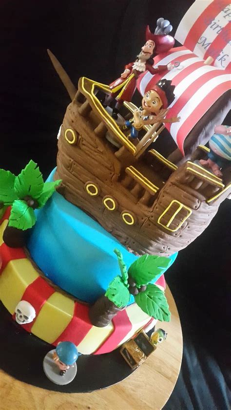 Jake & the Never Land Pirates Cake - Cake by Julie's - CakesDecor