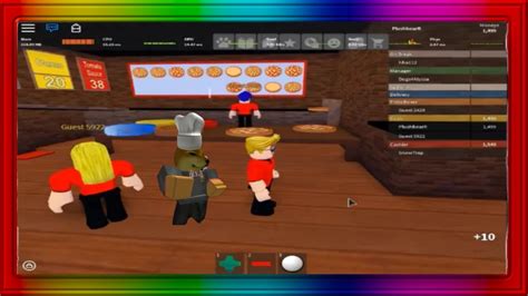 Roblox pizza game - YouTube