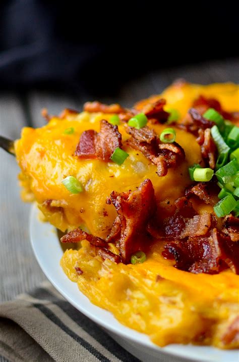 Yammie's Noshery: Cheesy Bacon Mashed Potatoes