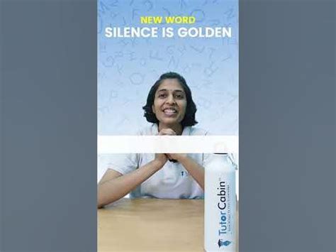 When do you use SILENCE IS GOLDEN idiom? #shorts - YouTube