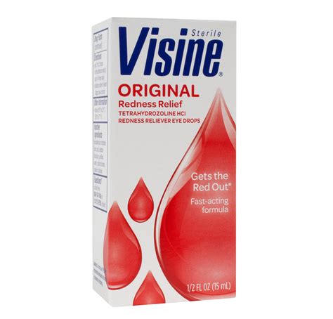 VISINE COLÍRIO (0.5oz) 15ml | Visine | BIOVEA