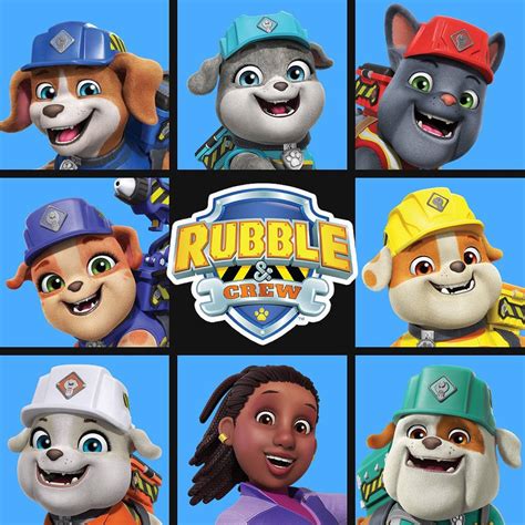 Rubble and Crew: Main Characters by xXWarLock16Xx on DeviantArt