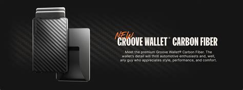 Carbon Fiber Wallet | Groove Life