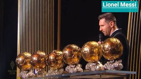 Lionel Messi wins Ballon D'Or 2019 - YouTube