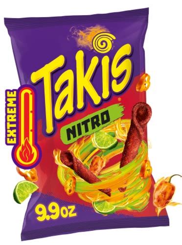 Takis Nitro Habanero & Lime Rolled Tortilla Chips, 9.9 oz - King Soopers