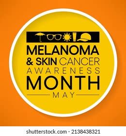 Melanoma Skin Cancer Awareness Month Observed Stock Vector (Royalty Free) 2138438321 | Shutterstock