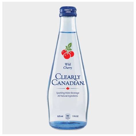 FRESH 11oz Clearly Canadian Wild Cherry Sparkling Water - Soda Emporium