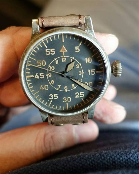 This Pilot watch Type B from Laco which is brand new although it looks ...