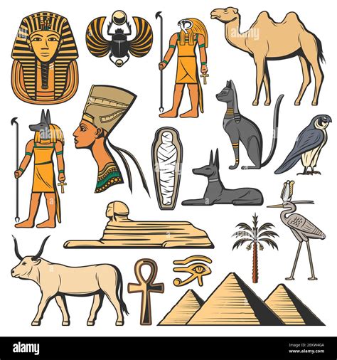 Camel egypt artifact Stock Vector Images - Alamy