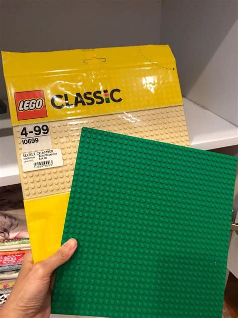 Lego base plate green and sand., Hobbies & Toys, Toys & Games on Carousell