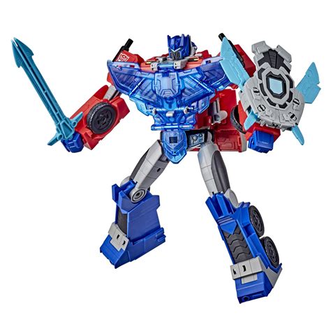 Transformers Cyberverse Adventures Optimus Prime Action Figure, 2 Accessories - Walmart.com ...