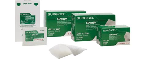 SURGICEL SNoW Absorbable Haemostat | Ethicon EMEA