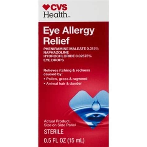 CVS Health Eye Allergy Relief Eye Drops | Pick Up In Store TODAY at CVS