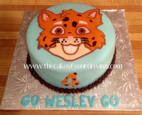 Dora Diego Baby Jaguar cake | Cake, Desserts, Birthday cake