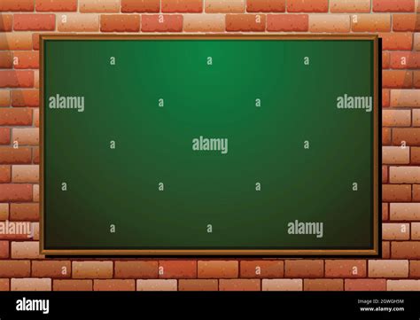 Empty brick wall background Stock Vector Images - Alamy