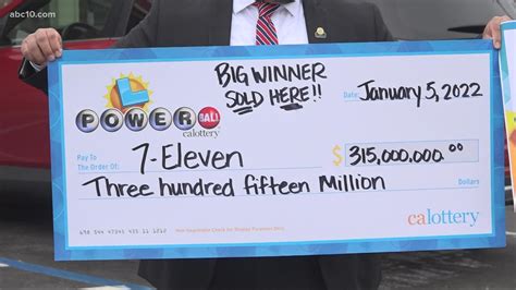 Winner of $316.3M Sacramento Powerball comes forward | abc10.com