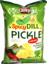 Clancy's Spicy Dill Pickle Wavy Potato Chips