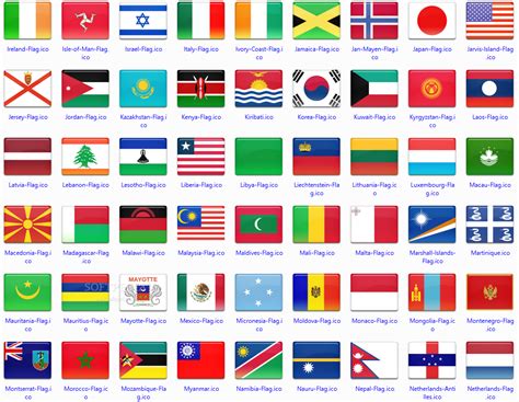 25 Waving World National Flags Icons Pack Welovesolo - vrogue.co