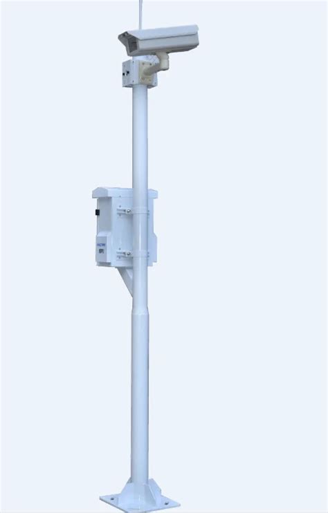 Outdoor Hot Dip Galvanized Metal Cctv Monitoring Camera Pole Custom Post - Buy Outdoor Camera ...