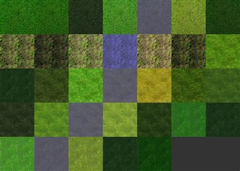 30 Grass Textures (Tilable) | Liberated Pixel Cup
