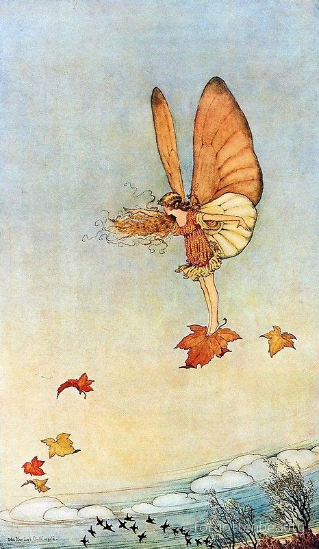 Autumn Fairy - Ida Rentoul Outhwaite #art #children #fairy | Fairytale ...