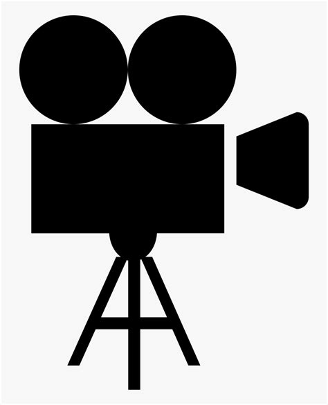 Movie Projector Film Computer Icons Clip Art - Film Camera Icon Png ...