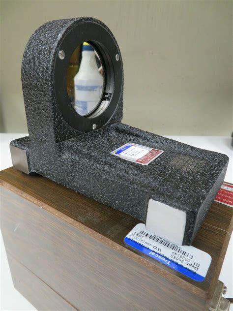 Starrett Webber Autocollimator Metal Target Mirror Sled Calibration 2019 OV5 – Bullseye Calibration