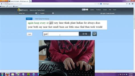 10fastfingers Typing Test