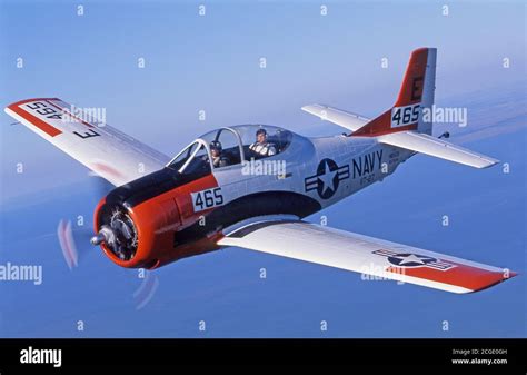 Us coast guard t 28 trainer aircraft hi-res stock photography and ...