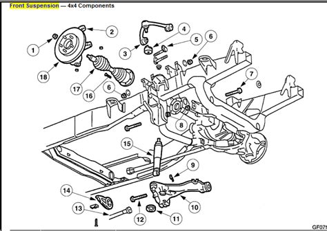 Ford f150 front suspension diagram