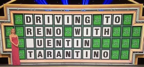 'Wheel Of Fortune' Blooper For The Ages: 'Puentin Tarantino'