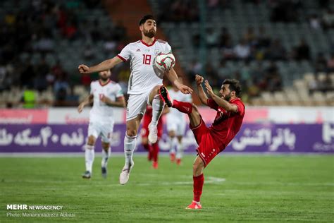 Mehr News Agency - Iran vs Syria friendly football match in Tehran