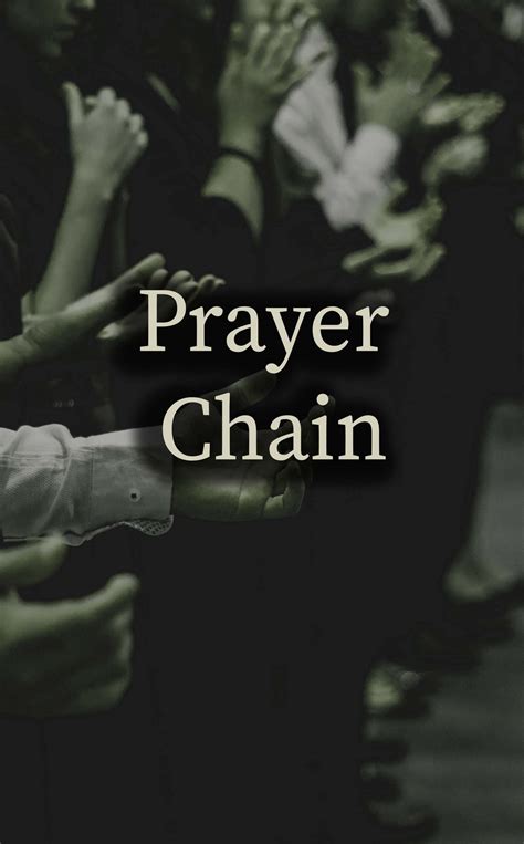 Prayer Chain | RCCG winners way chatham