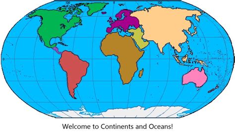 Continents and Oceans! for Windows 8 and 8.1