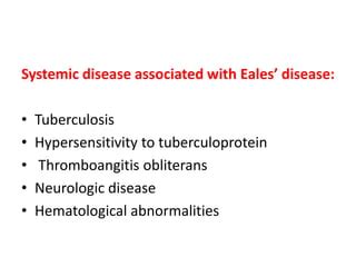 Eales disease | PPT