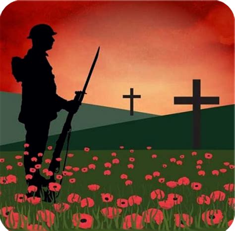 Lest We Forget Poppy Soldier Remembrance Sunday Fridge Magnet - Etsy