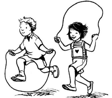 jump rope for heart colouring pages Elementary Physical Education, Elementary Pe, Health And ...