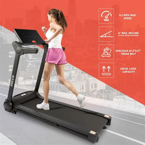 2HP Smart Folding Treadmill with Bluetooth & 15deg. Max. Incline, 9.2mph - Walmart.com - Walmart.com