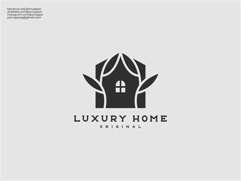 Home Logo Design by ponuppo on Dribbble