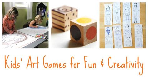 12 Kids Art Games for Fun and Creativity | Art games for kids, Drawing ...