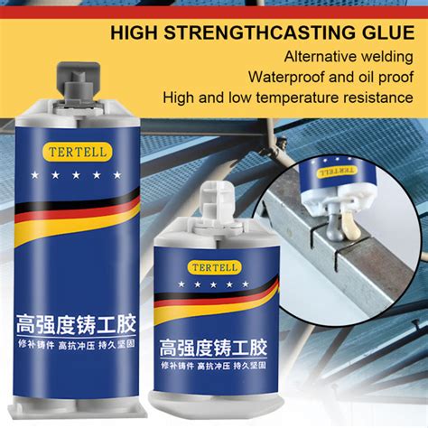 Bloog 【ready stock】Steel Metal Epoxy Glue Welding Glue Caster glue AB Adhesives for metal ...