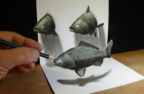 Incredible 3D Drawings Pop Off the Page and Sink Into the Ground - Dr ...