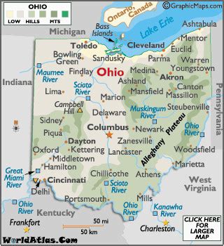 Map Of Ohio Airports | secretmuseum