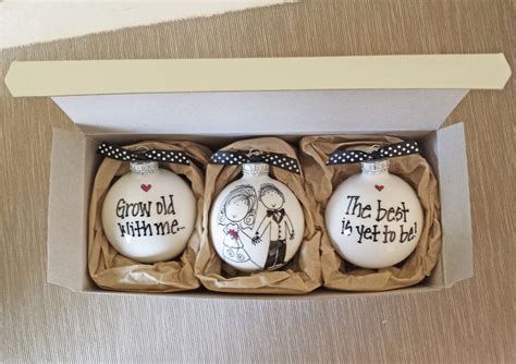 Wedding Ornaments Wedding Gift Set Personalized Wedding