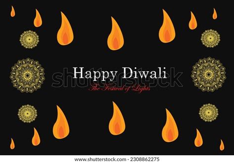 Happy Diwali Wishes 2023 Latest Happy Stock Vector (Royalty Free ...