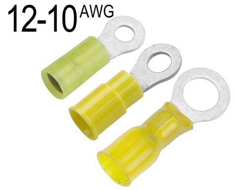 Ring Terminals for 12 AWG - 10 AWG Wire