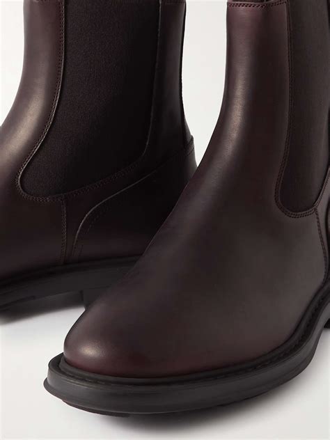 LORO PIANA Travis Leather Chelsea Boots for Men | MR PORTER