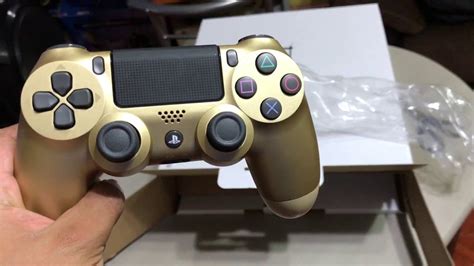 Unboxing Ps4 Gold 1tb Edición limitada - YouTube