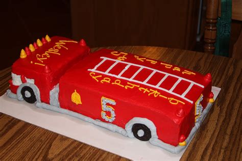 Can I Make Your Cake?: Fire Truck Birthday!